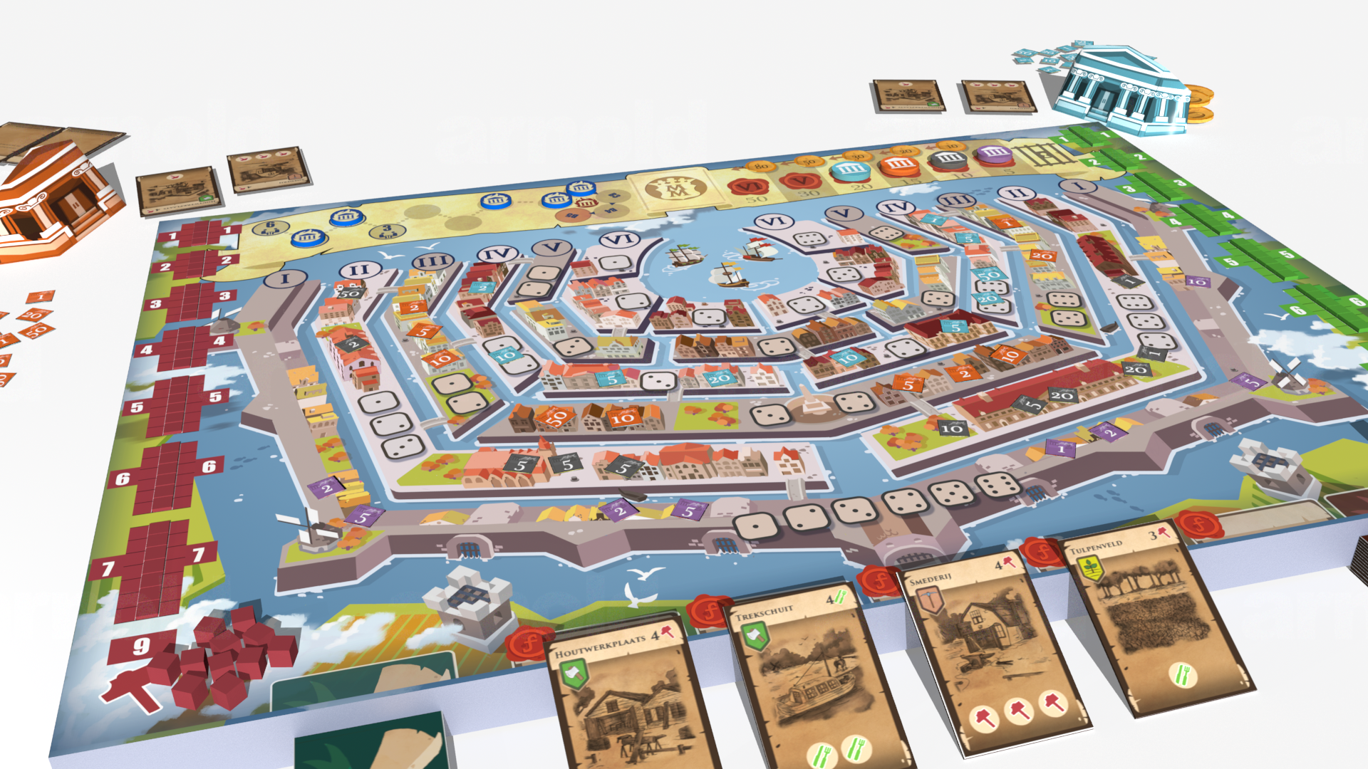 Game Setup - Angled View